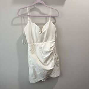 Zara White Mini Dress